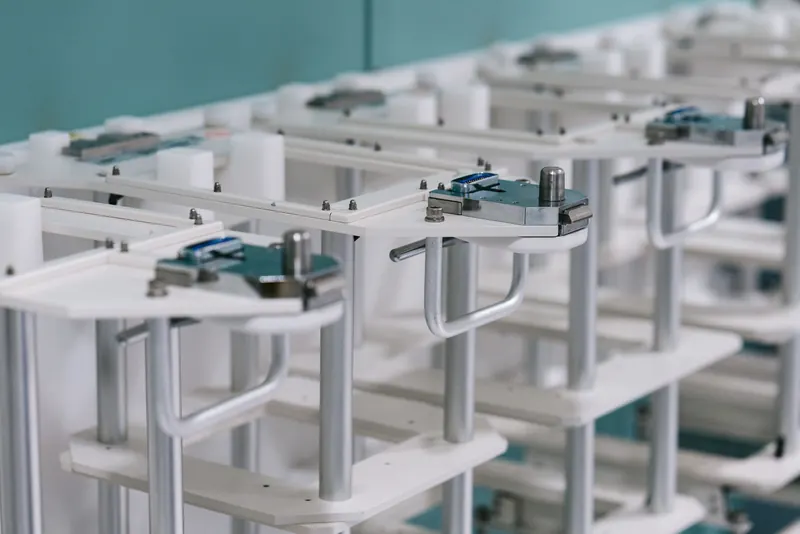 Industrial laboratory equipment showcasing modern design and functionality
